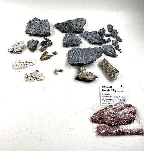 Sammlung mineralien aus dem - sammlung,
