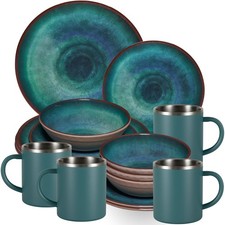 Melamin Geschirrset 4 Personen