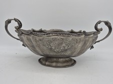 Alte Zinn Jardiniere mit