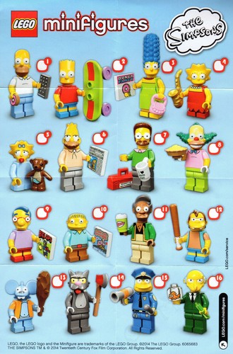 Lego 71005 minifigures - lego,