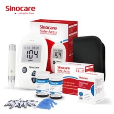 Safe-Accu Blutzucker-Testkit mit 50 Teststreifen und 50 Lanzetten (ohne Code)