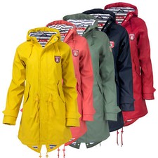 Derbe Damen Regen Mantel Jacke