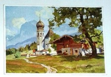 Künstler Hanns Maurus AK Au