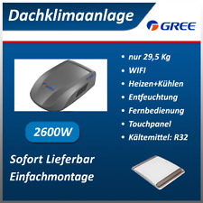 GREE 220-240V Inverter Dachklimaanlage 2600W Anthrazit für Wohnmobil mit WIFI