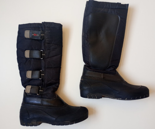 Reitstiefel mit klett - gr.,