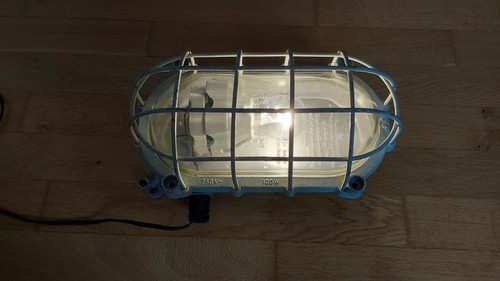 Bunkerlampe industrielampe ddr - bunkerlampe,
