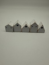 Shabby Chic - Mini Dekohäuser (Set)