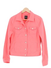 BONITA Damen Jeansjacke Rosa Gr. 36/S Casual Baumwolle Elasthan