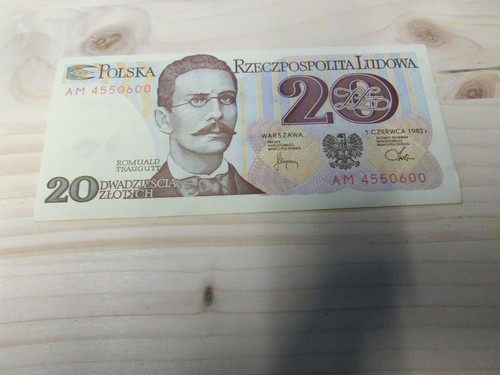 Zloty schein polen - 20,