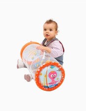 LUDI Baby Roller Spielzeug zum Herumrollern Babyrolle aufblasbarer Zylinder ✅