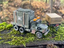 M 35 A2  Container Minensperren Bau-Trupp mit M101 Anhänger 1:87 gesupert