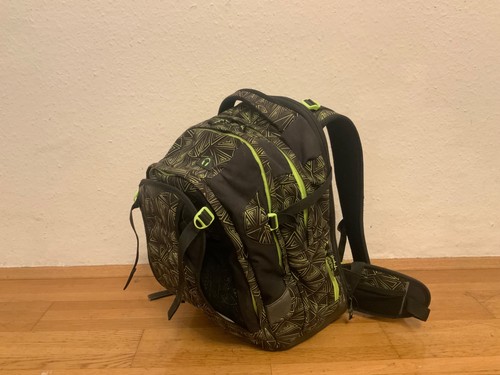 Satch schulrucksack neongelb - schulrucksack, neongelb/