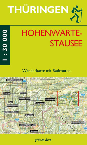 Wanderkarte hohenwarte stausee - wanderkarte, hohenwarte-stausee