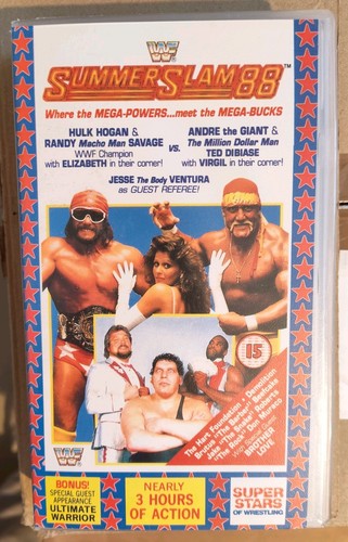Wwf summerslam 1988 - wwf, vhs