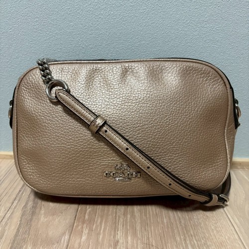 Y2k coach metallic - metallic, pebbled