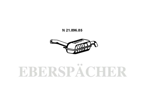 Original eberspächer endtopf - original,