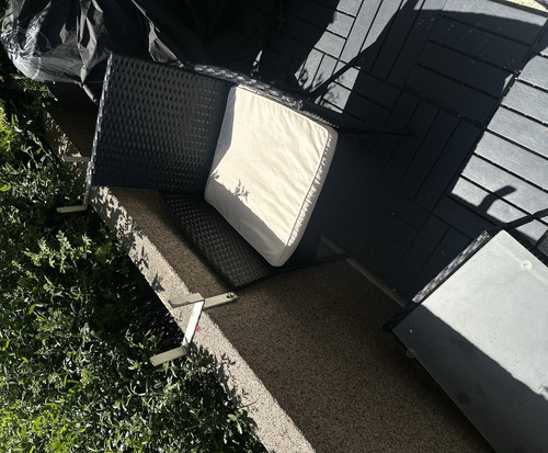 Tlg balkon lounge set - 4-tlg.,