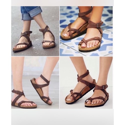 Birkenstock yara tobacco - yara, brown