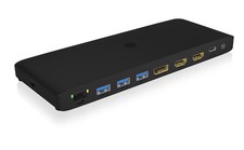 ICY BOX IB-DK2416-C Type-C™ USB 3.0  DockingStation 61006 B-Ware