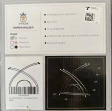 Serviettenhalter Chic Metall ServiettenStänder Spender Napkin Servietten Halter