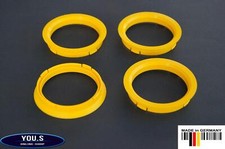 4x ZENTRIERRINGE 74,1 - 65,1