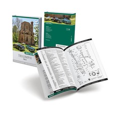 umfangreicher Ersatzteilkatalog für TRIUMPH TR2 - TR6