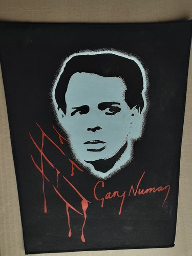 Gary numan patch aufnäher - gary, numan-patch/aufnäher/