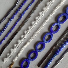 Konvolut Edelsteinstränge