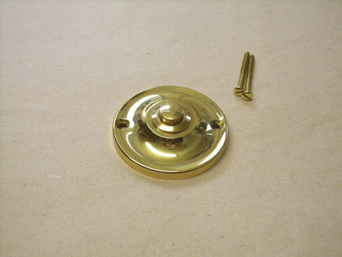 Türklingel messing neu rund - türklingel,