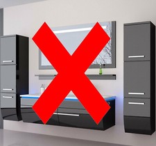 2x Seitenschrank Hochschrank