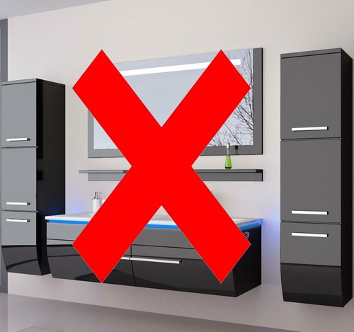 Seitenschrank hochschrank - 2x,