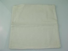 ▀▄▀▄▀ Scantex - Kissenhülle Kissenbezug Kopfkissen - 38 x 38 cm - wollweiß ▀+13