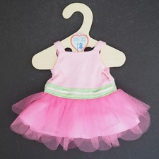 Heless Puppenkleidung  28-35 cm Ballettbody Triko mit Tüllrock rosa