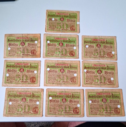 Notgeld altona 1918 - notgeld,
