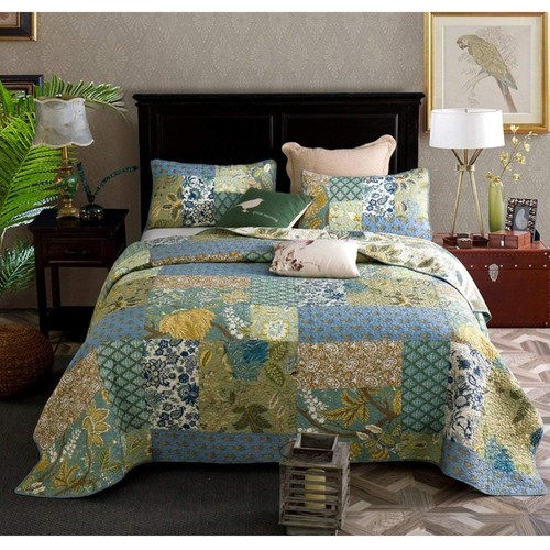 Patchwork tagesdecke baumwolle - patchwork,