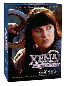 Xena season five dvd - xena,