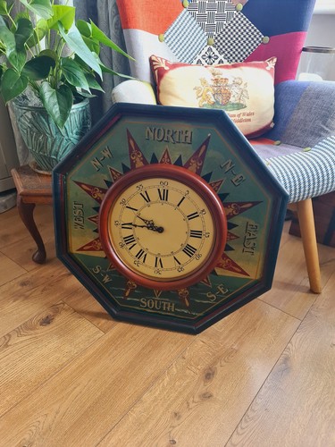Vintage maritim schiff wanduhr - schiff,