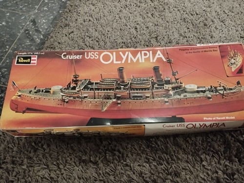 Vintage revell cruiser uss - revell,