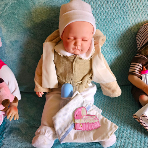 Npk pinky reborn babypuppe - pinky,