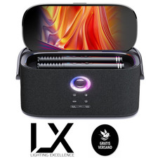 Karaoke-System mit 2 Mikrofonen | HD-Bildschirm | Bluetooth 140W