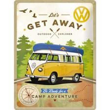 Schild VW Bus Camper Bulli