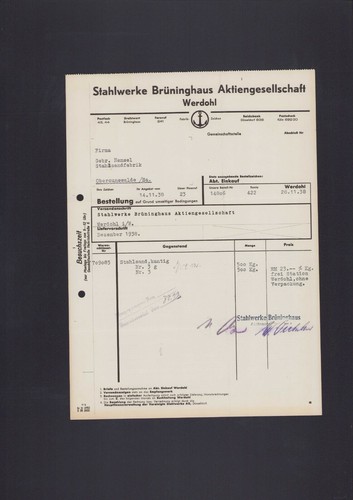 Werdohl brief 1938 - werdohl,,