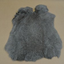 KANINCHENFELL XL Pelz Hasen Fell Basteln Mittelalter Kaninchen Kleinsilber Bl.27