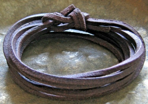 Surfer wrap vollleder armband - surfer,