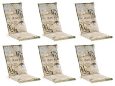 GO-DE Gartenstuhlauflage 6er