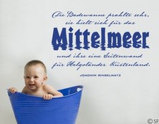 Wandtattoo Badezimmer Bad WC