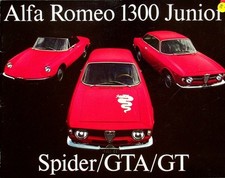 277129) Alfa Romeo Spider 1300 Junior GTA GT Prospekt 01/1969