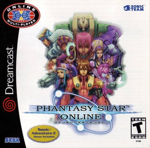 Sega dreamcast phantasy star - phantasy,