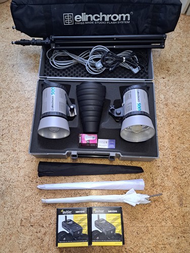 Studioblitzanlage elinchrom - elinchrom, 2x