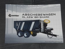 OEHLER Abschiebewagen OL ASW 180 SHARK Prospektblatt ( 24182 )